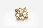 6.25 g 18k Gold and 1 ct Diamond Brooch - picture thumb 1