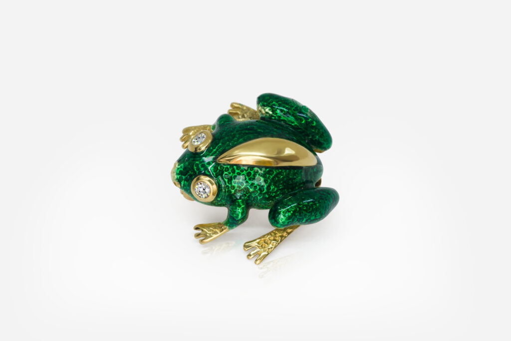 Frog Brooch