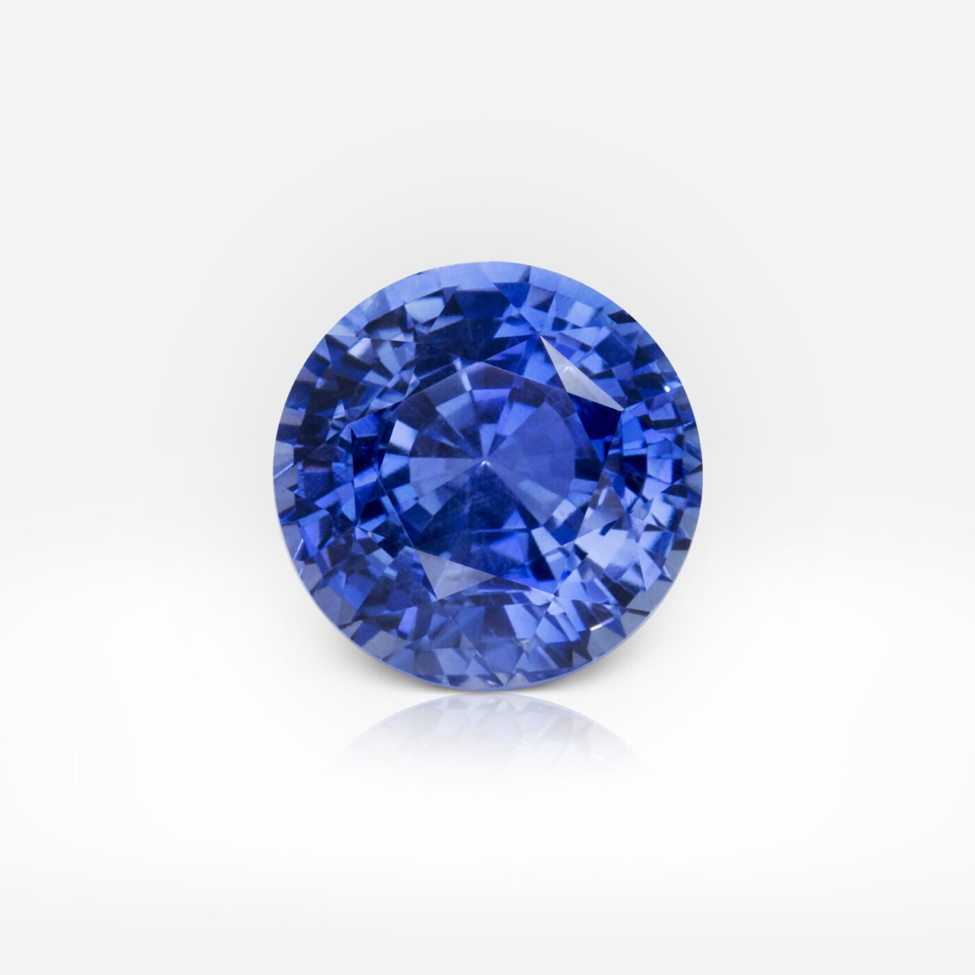 1.41 carat Vivid Blue Round Shape Sri Lanka Sapphire - picture 1