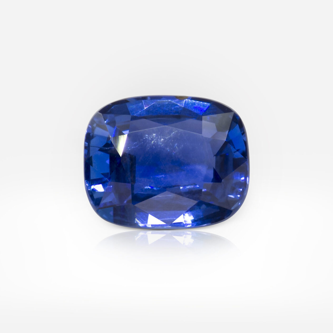 1.51 carat Vivid Blue Cushion Shape Sri Lanka Sapphire - picture 1