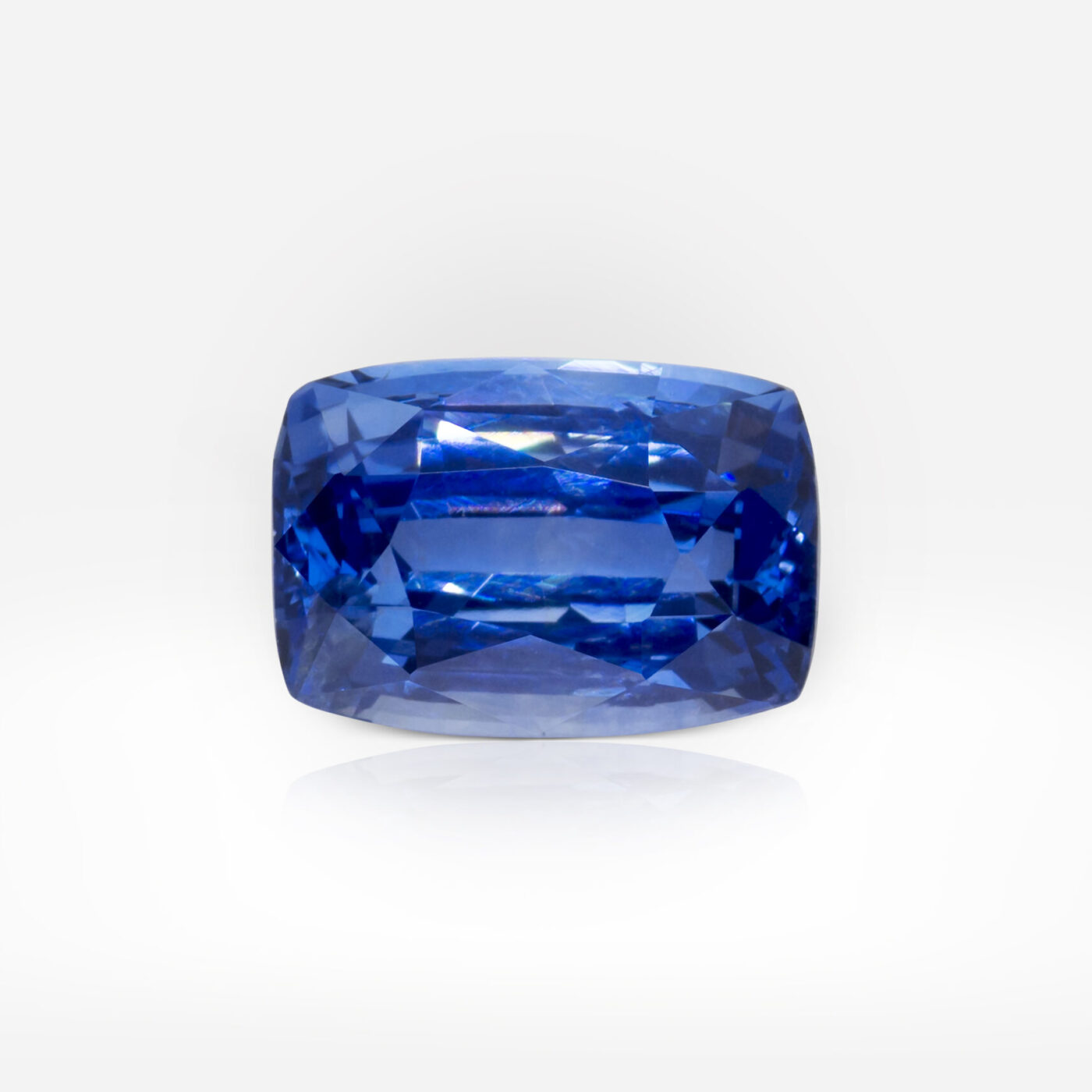 1.59 carat Vivid Blue Cushion Shape Sri Lanka Sapphire - picture 1