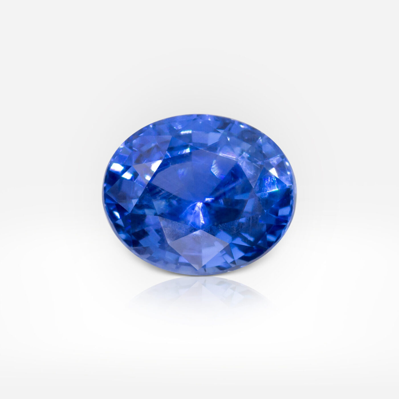 1.79 carat Vivid Blue Oval Shape Sri Lanka Sapphire - picture 1