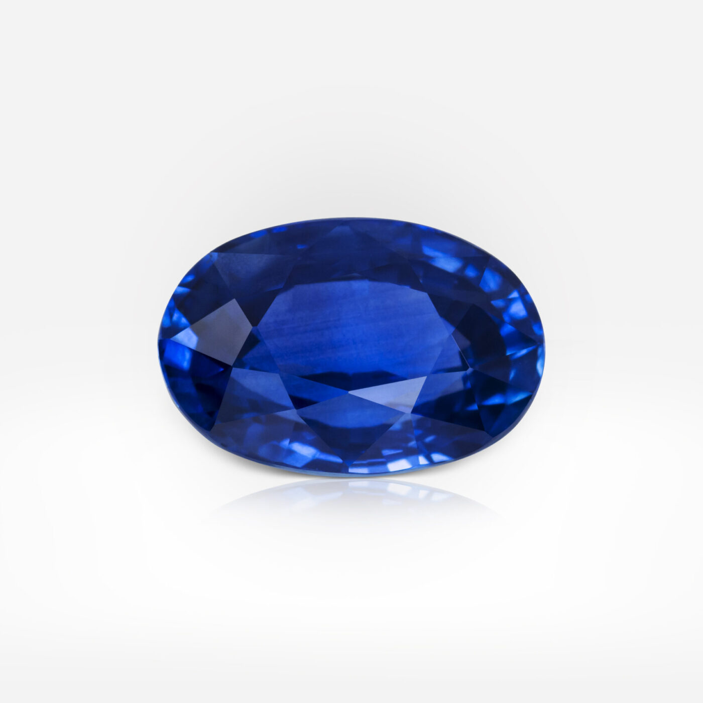 6.30 carat Blue Oval Shape Sri Lanka Sapphire GRS - picture 1