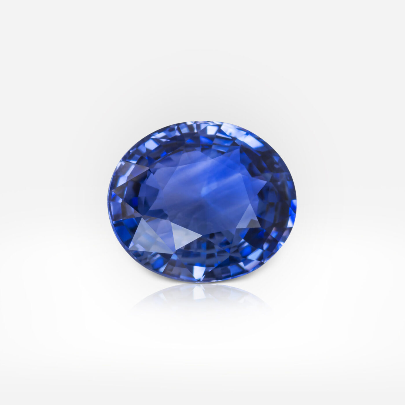 6.88 carat Blue Oval Shape Sri Lanka Sapphire GRS - picture 1