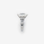 18K White Gold Marquise Diamond Ring 2.40ct Vintage - picture thumb 1