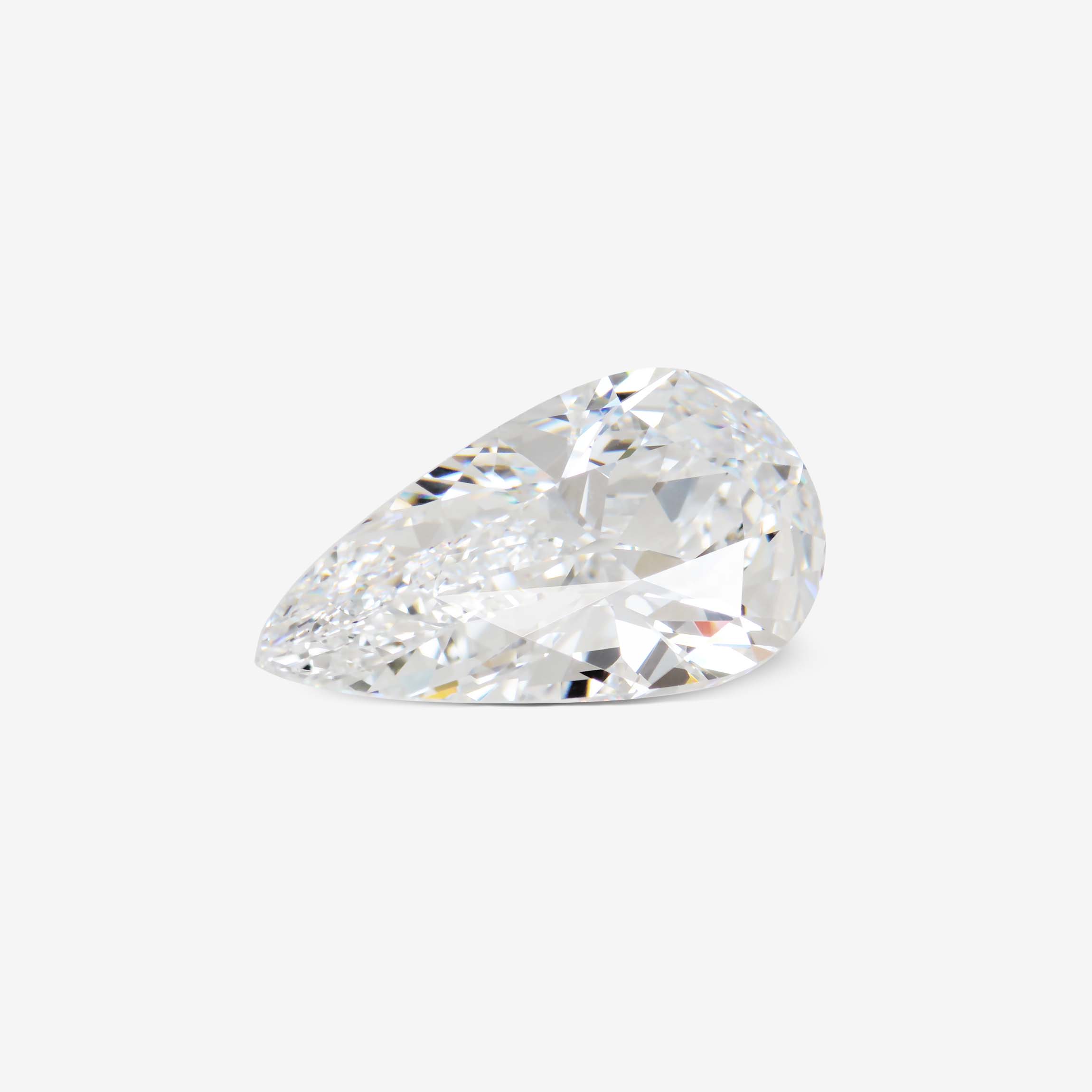 10.79 carat D VVS1 Pear Shape Diamond GIA
