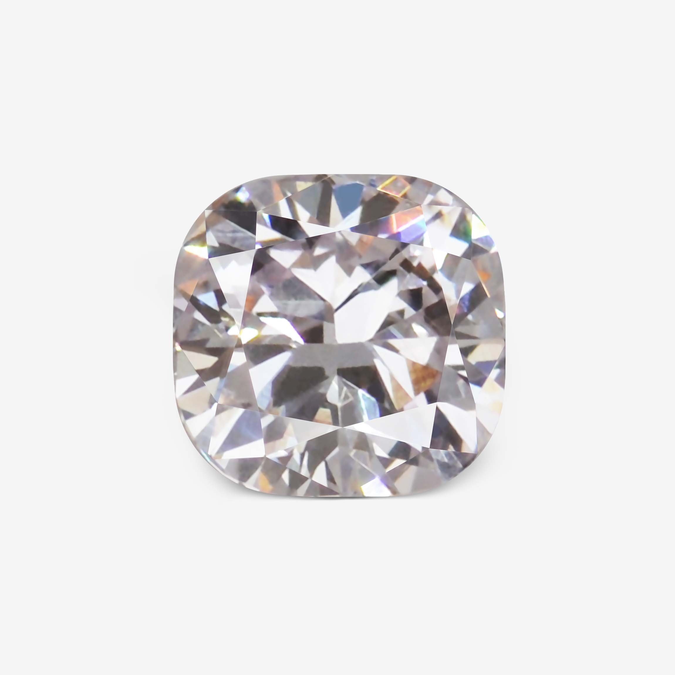 Diamant Rose 0,19 carat Fancy Light Pink I1 Forme Coussin Certifié GIA