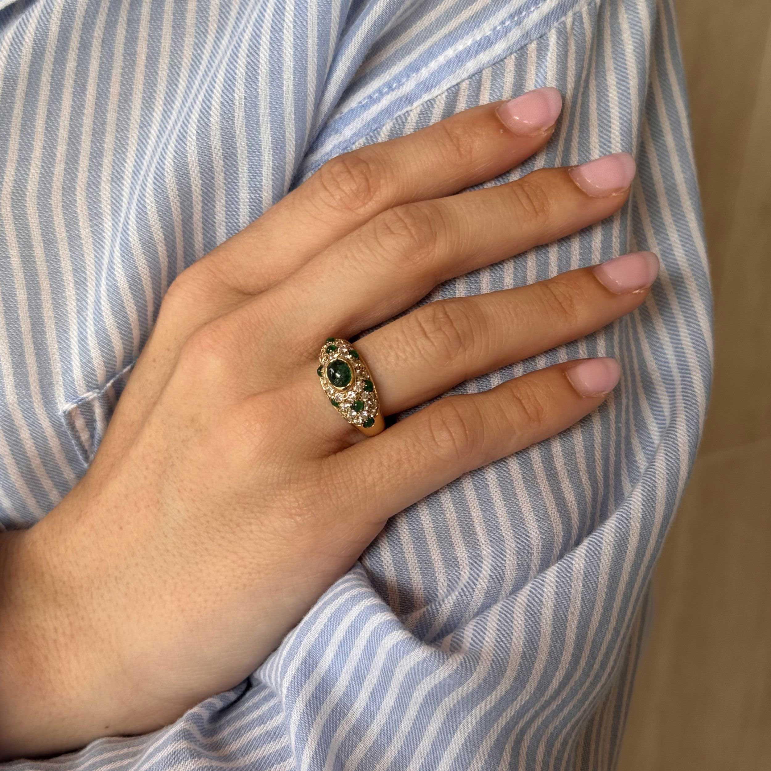 Der Cartier Corinthe Smaragd-Ring - thumb picture 5