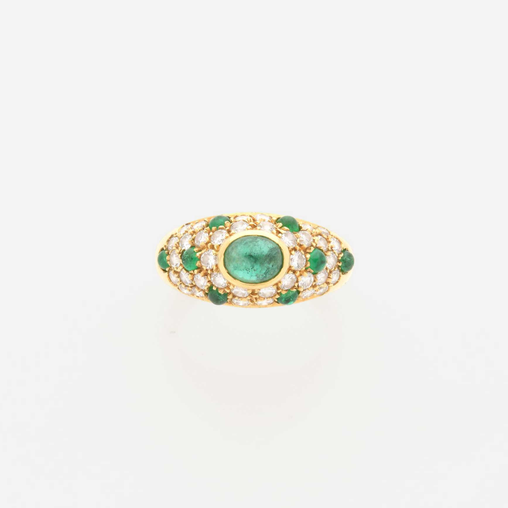 Der Cartier Corinthe Smaragd-Ring - thumb picture 4