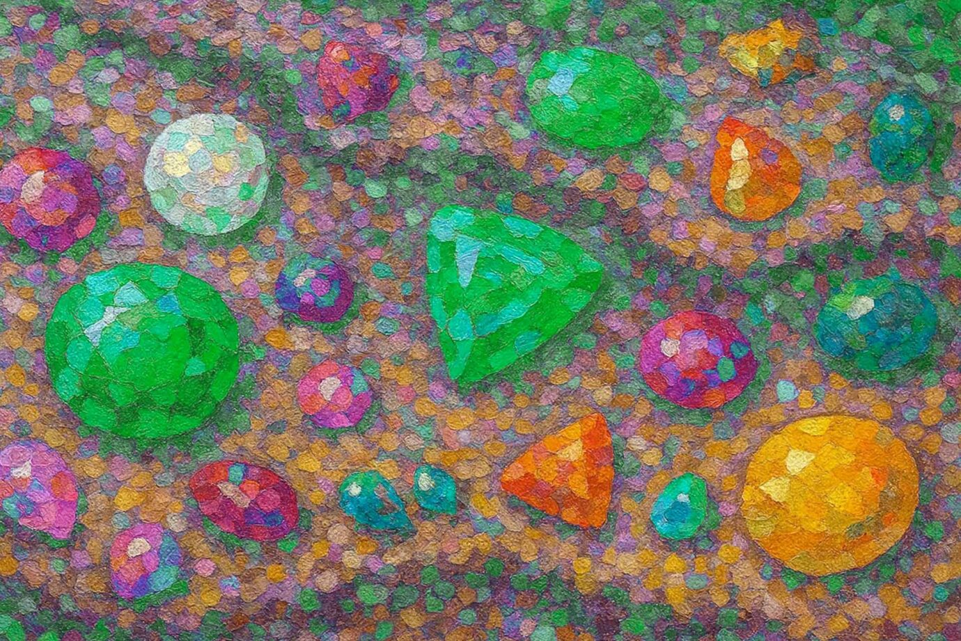 Woraus bestehen Edelsteine? Die Erforschung der Herkunft, Zusammensetzung und Vielfalt der schillerndsten Juwelen der Natur