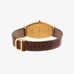 Cartier Tonneau Paris Handwound 18K Yellow Gold Watch, 1990 back side view