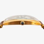 Cartier Tonneau Paris Handwound 18K Yellow Gold Watch, 1990 side view