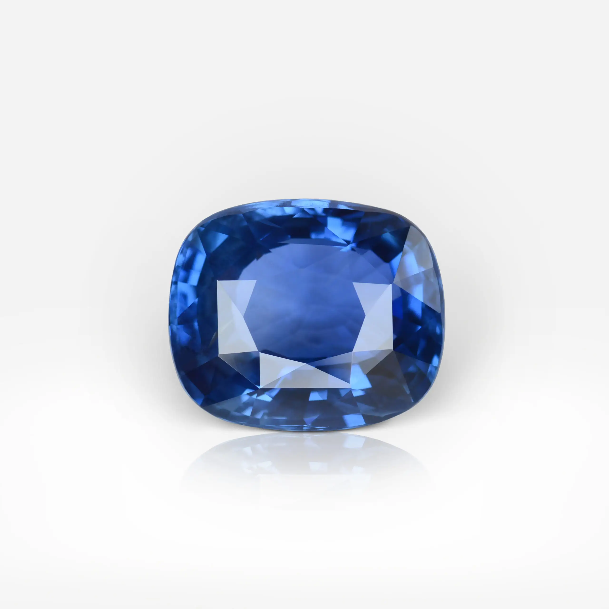 8.18 carat Cushion Shape Burmese Blue Sapphire SSEF - picture 1