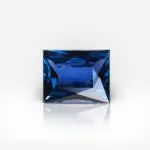 1.95 carat Rectangular Shape Tanzanian Blue Sapphire CLG - thumb picture 1
