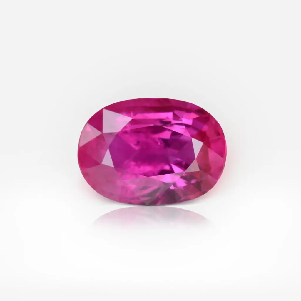 1.06 carat Oval Shape Burmese Ruby