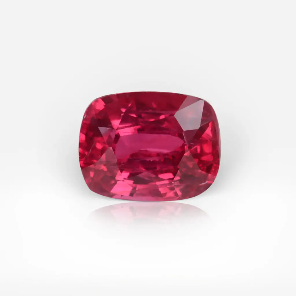 1.04 carat Cushion Shape Vivid Red Mozambique Ruby