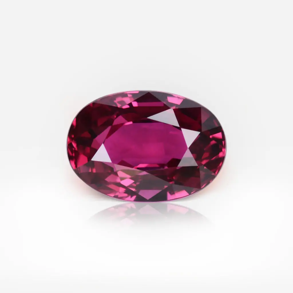 1.37 carat Oval Shape Tanzanian Ruby GRS