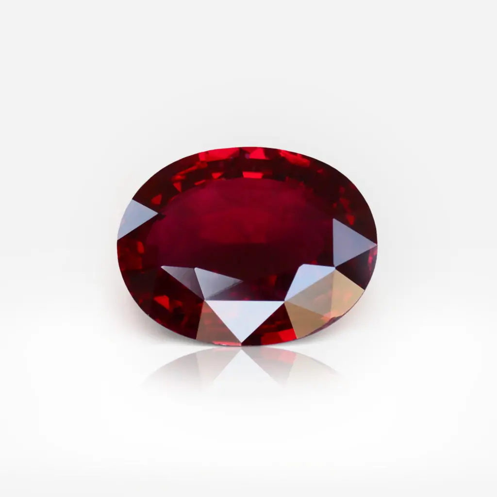 2.34 carat Oval Shape Burmese Ruby CGL