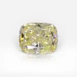 1.03 carat Fancy Light Yellow VVS1 Cushion Shape Diamond GIA - thumb picture 1