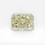 1.05 carat Light Yellow (Y-Z) VS1 Radiant Shape Diamond GIA - thumb picture 1