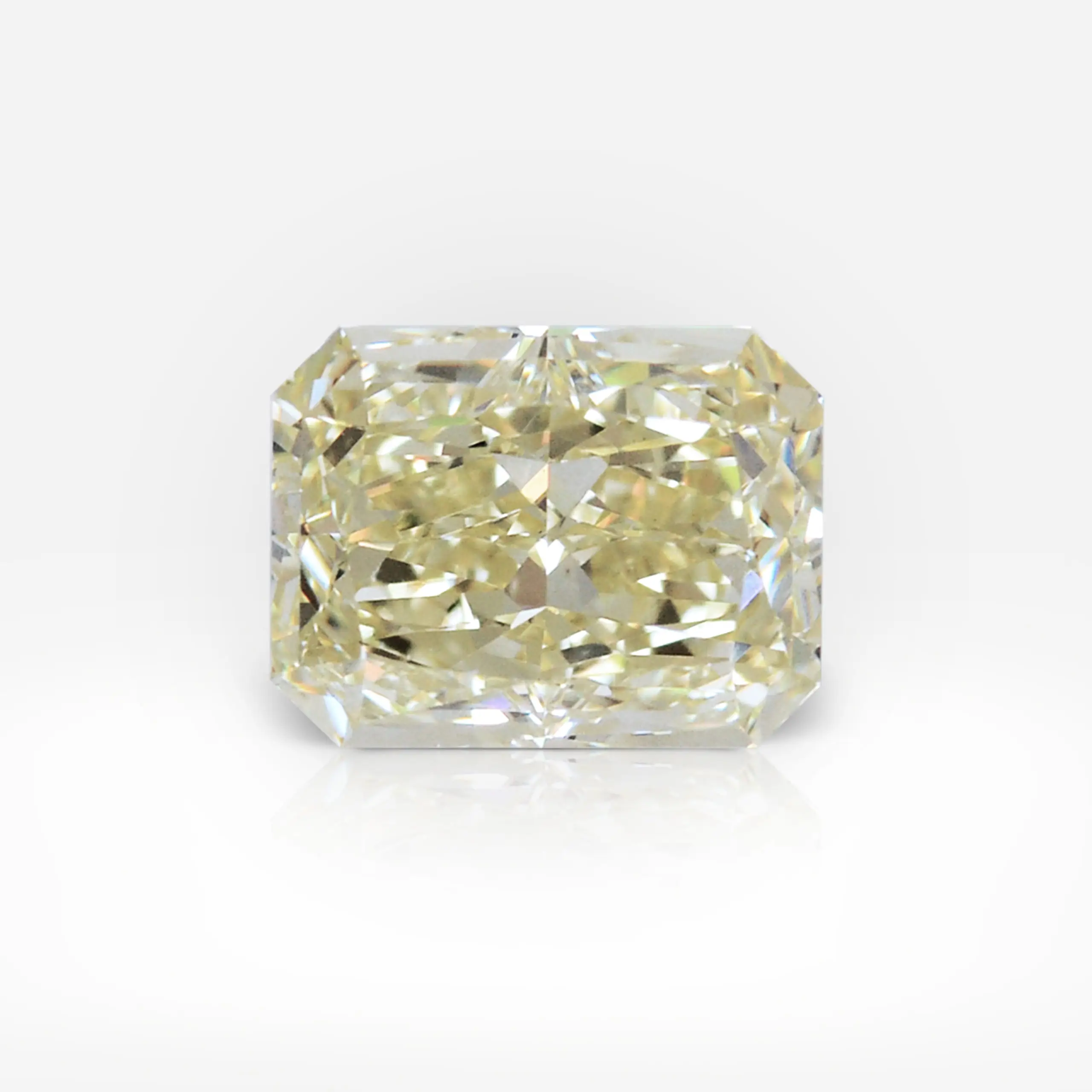 1.05 carat Light Yellow (Y-Z) VS1 Radiant Shape Diamond GIA - picture 1