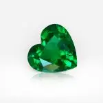 3.10 carat Vivid Green Heart Shape Zambian Emerald ALTG - thumb picture 1