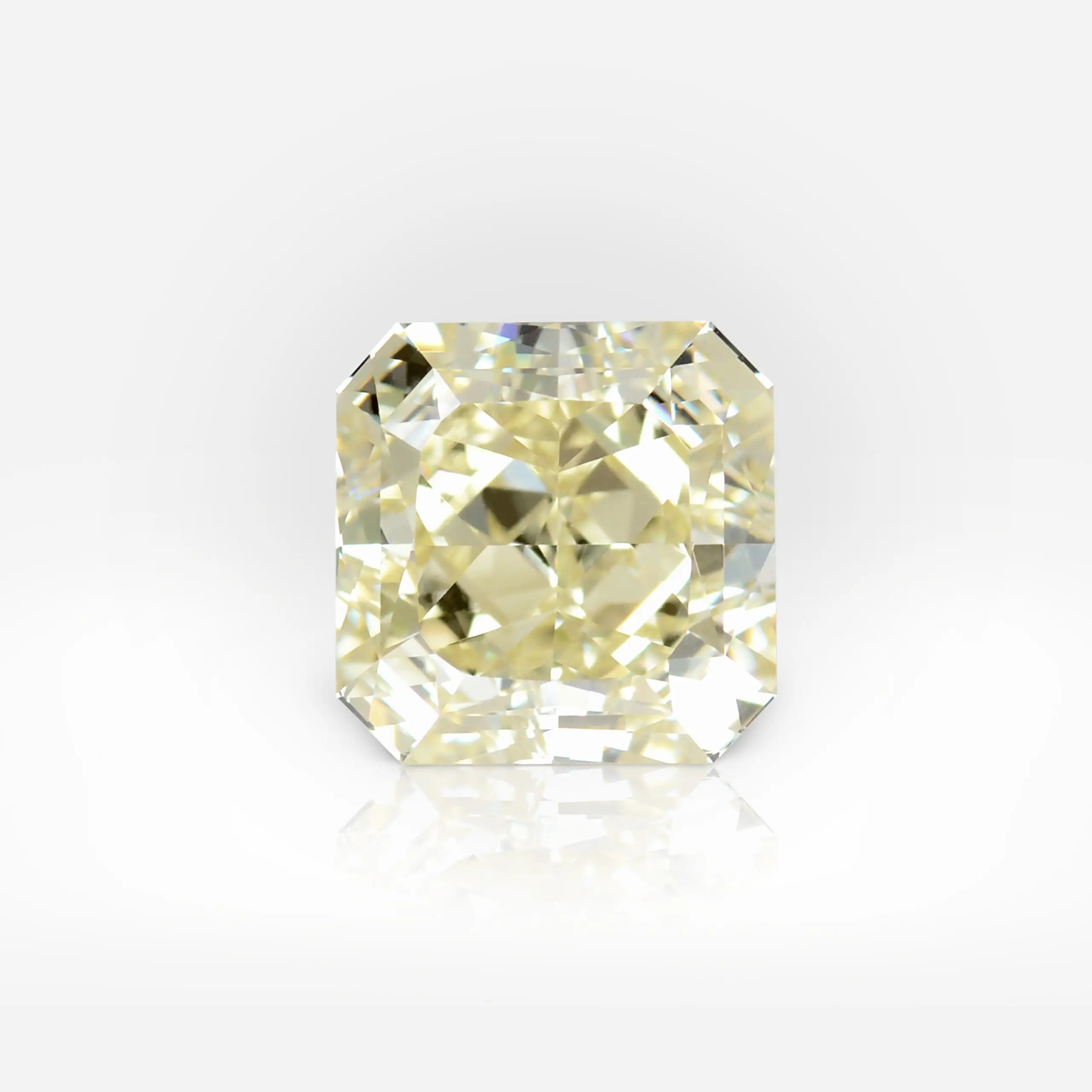 2.08 carat Light Yellow (Y-Z) VVS1 Radiant Shape Diamond GIA - picture 1