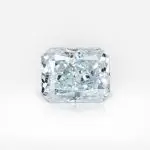 1.33 carat Fancy Blue Green SI1 Radiant Shape Diamond GIA - thumb picture 1