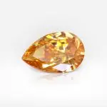 1.16 carat Fancy Vivid Yellow-Orange SI2 Pear Shape GIA - thumb picture 1