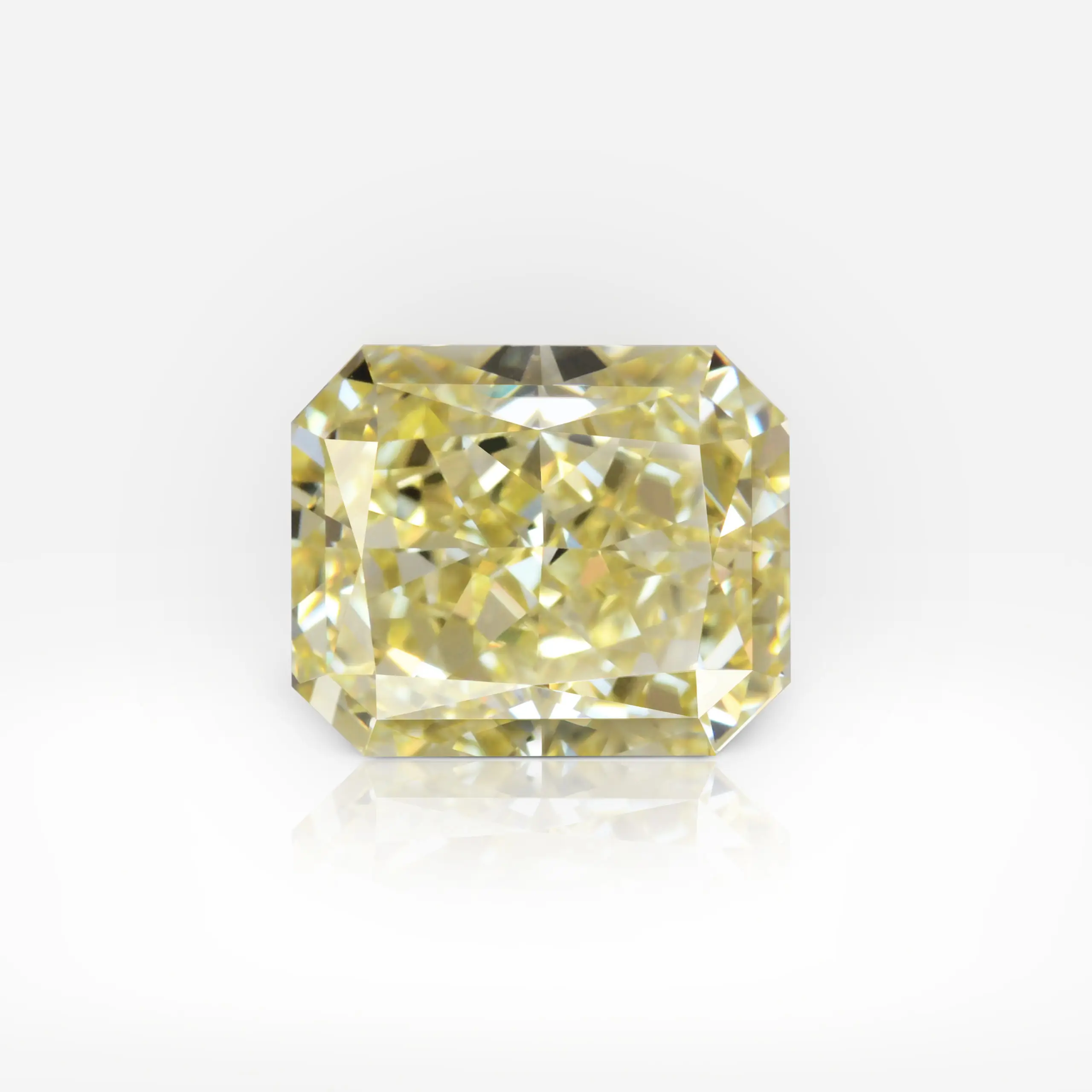 1.83 carat Fancy Yellow VS1 Radiant Shape Diamond GIA - picture 1