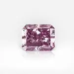 0.50 carat Fancy Vivid Purple-Pink SI2 Radiant Shape Diamond GIA - thumb picture 1