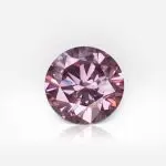 0.43 carat Fancy Vivid Purple-Pink SI2 Round Shape Diamond GIA - thumb picture 1