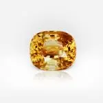 10.56 Cushion Shape Golden Yellow Sapphire GRS - thumb picture 1