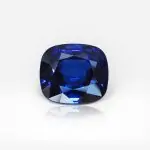 23.41 carat Cushion Shape Burmese Strong Blue Sapphire SSEF - thumb picture 1