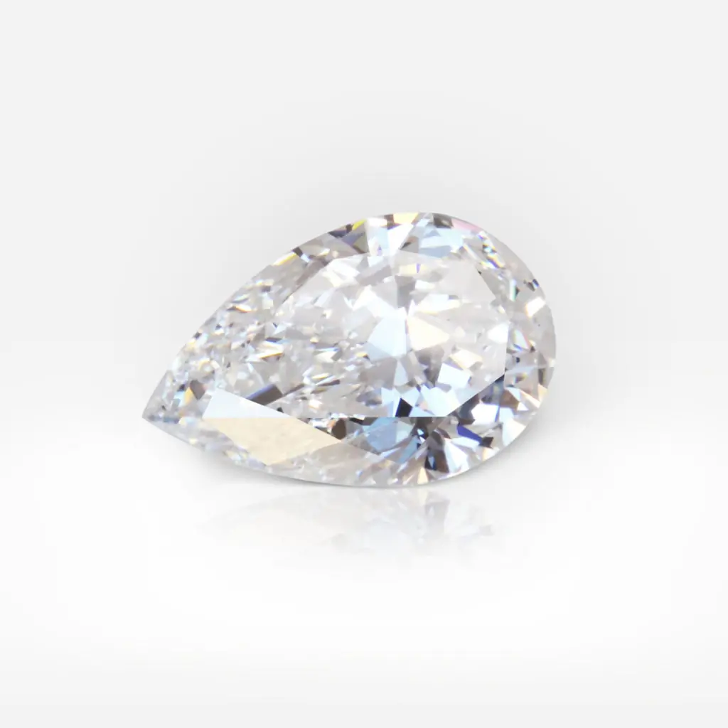 1.01 carat D VVS1 Pear Shape Diamond GIA