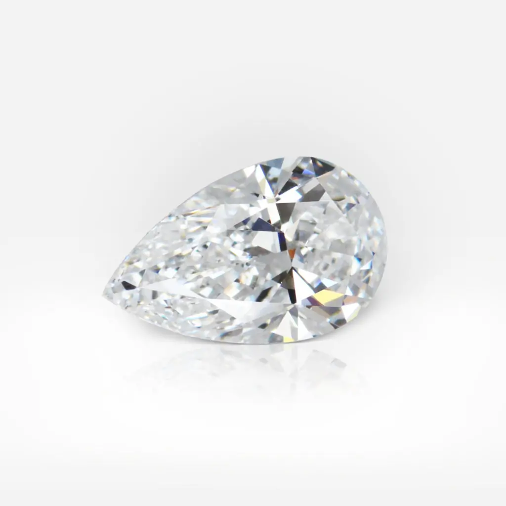 1.01 carat D IF Pear Shape Diamond GIA