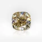 0.77 carat Fancy Light Brownish Yellow VVS2 Cushion Shape Diamond GIA - thumb picture 1