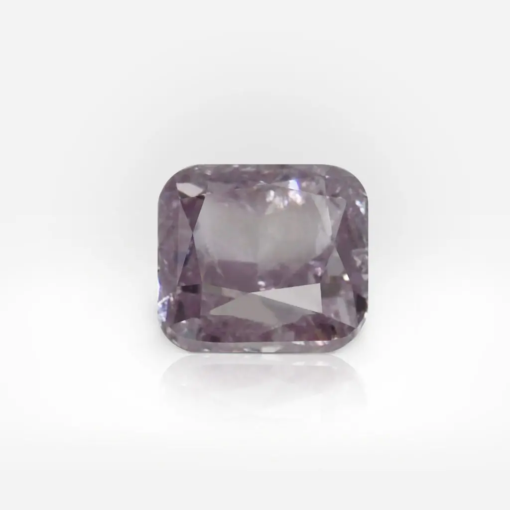 0.12 carat Fancy Purple Pink Radiant Shape Diamond GIA
