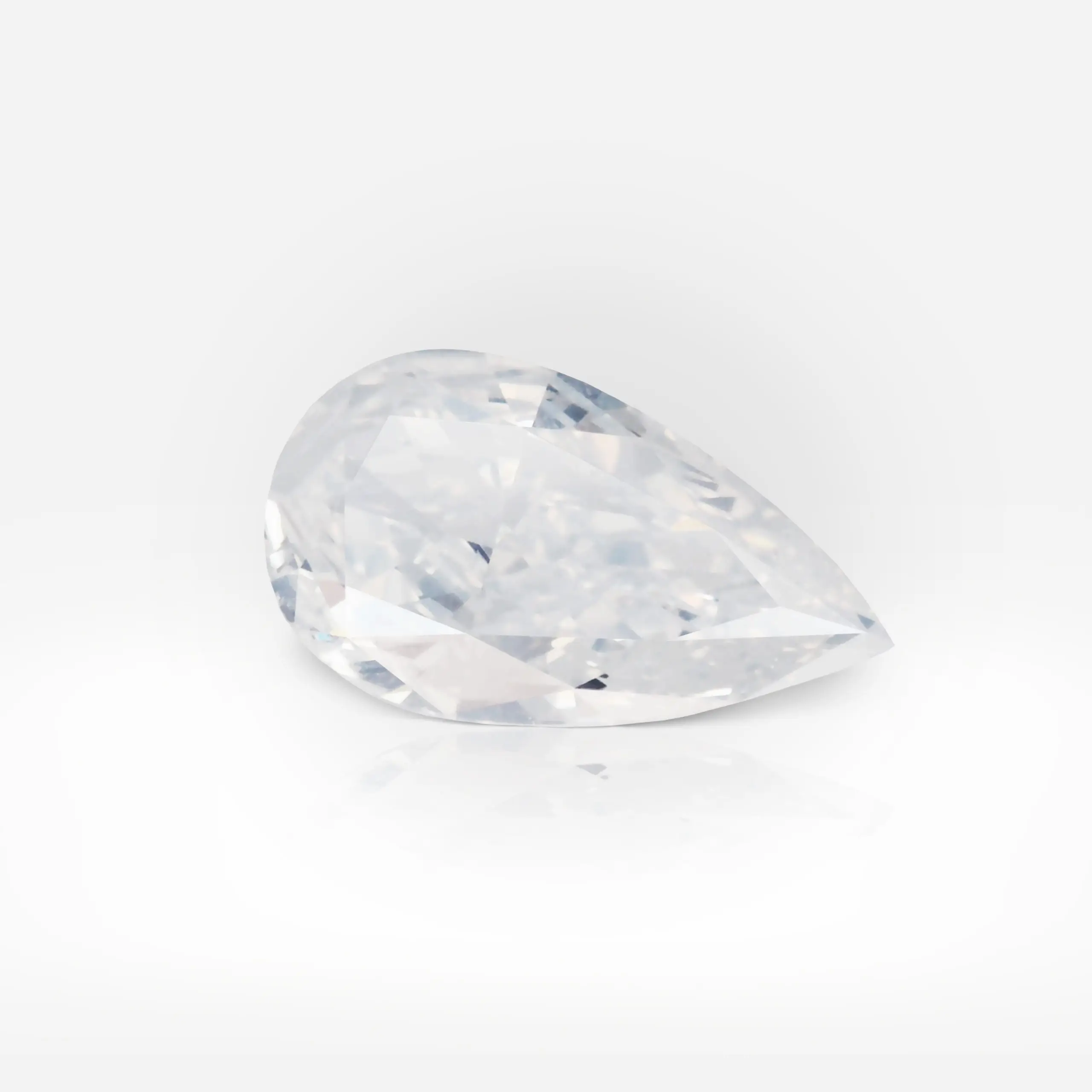 1.13 carat Fancy White I1 Pear Shape Diamond GIA - picture 1