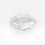 1.51 carat Fancy White Oval Shape Diamond GIA - thumb picture 1