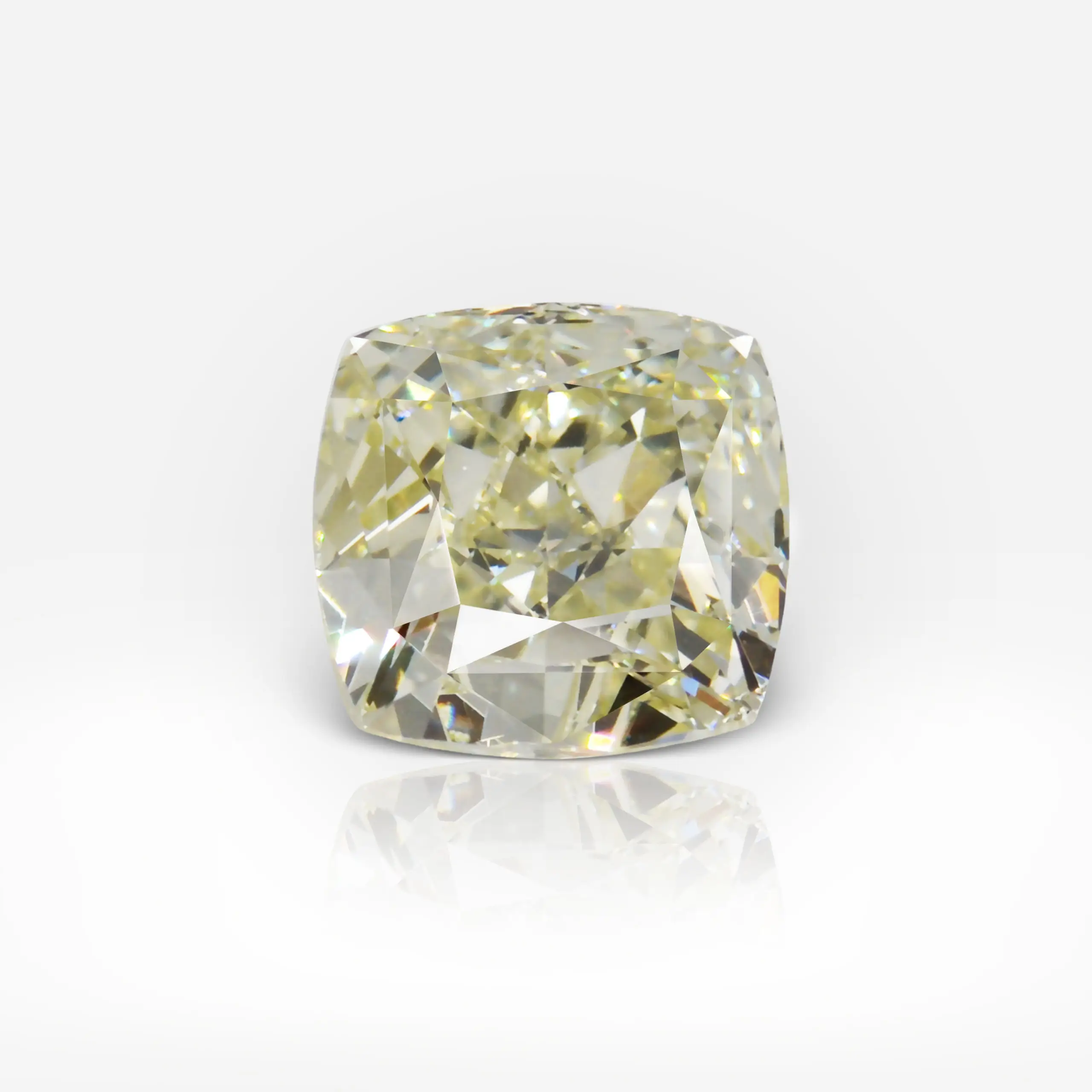 1.71 carat Fancy Light Brownish Greenish Yellow VS2 Radiant Shape Diamond GIA - picture 1