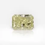 0.43 carat Fancy Yellow VVS1 Radiant Shape Diamond GIA - thumb picture 1