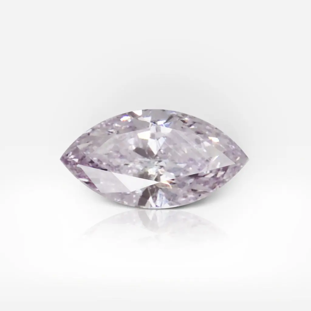 0.06 carat Fancy Pink Purple Marquis Shape Diamond GIA - picture 1