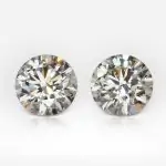 2.50 and 2.52 carat Pair of I / J VS1 / VVS2 Round Shape Diamonds HRD - thumb picture 1