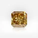 1.05 carat Fancy Deep Brownish Orangy Yellow Radiant Shape Diamond GIA - thumb picture 1