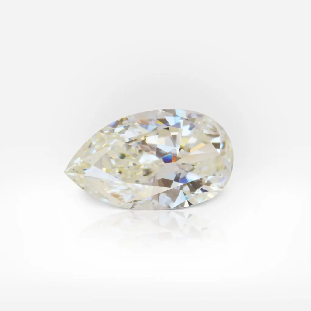 2.07 carat L SI1 Pear Shape Diamond HRD - picture 1