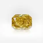 3.04 carat Fancy Vivid Orangy Yellow VS2 Radiant Shape Diamond GIA - thumb picture 1
