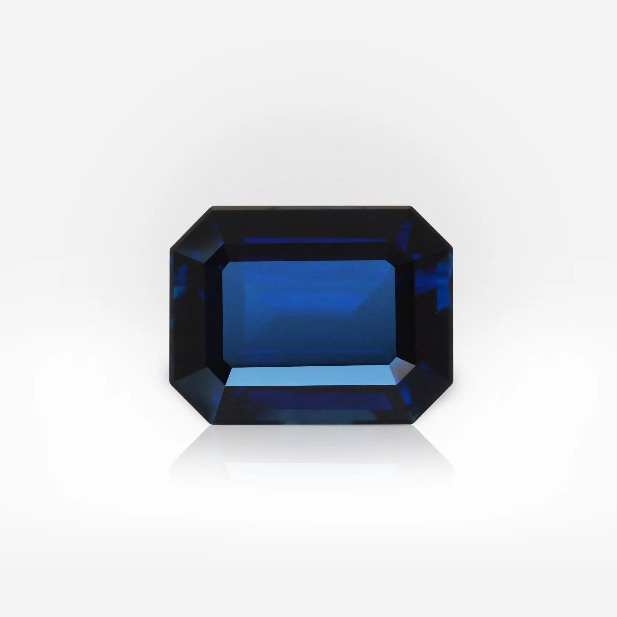 1.66 carat Octagonal Shape Deep Blue Sapphire ALGT - picture 1