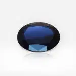 1.69 carat Oval Shape Deep Blue Sapphire ALGT - thumb picture 1