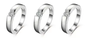 Engagement ring settings